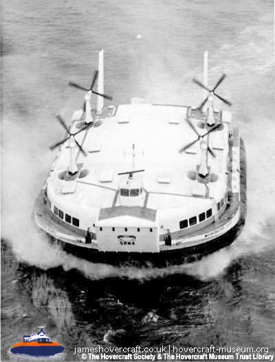 SRN4 prototype GH-2007 -  (credit: The <a href='http://www.hovercraft-museum.org/' target='_blank'>Hovercraft Museum Trust</a>).
